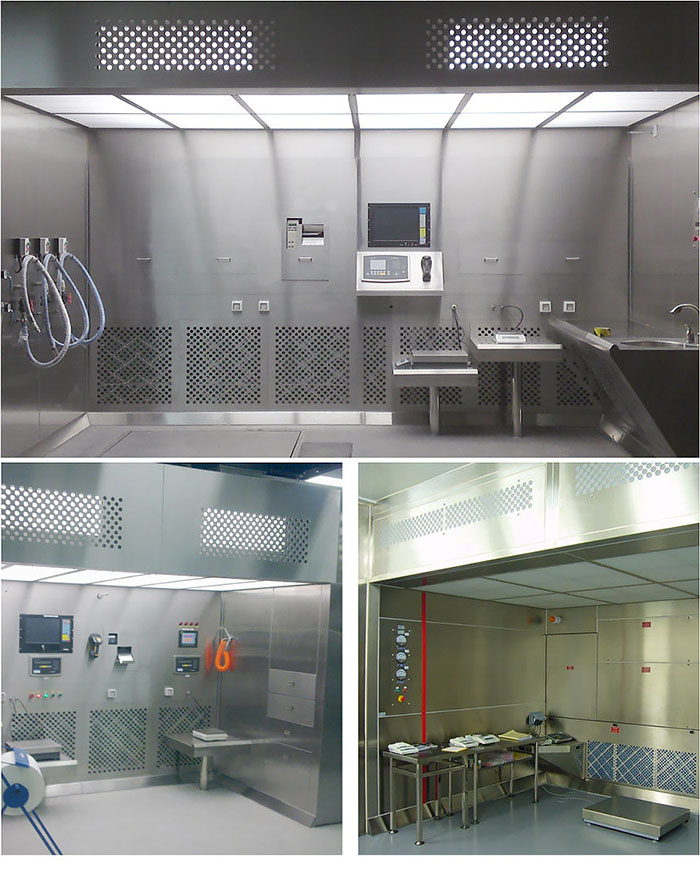 負(fù)壓稱稱量罩通過(guò)創(chuàng)造一個(gè)低氣壓的環(huán)境，防止生產(chǎn)過(guò)程中的粉塵、揮發(fā)物等有害物質(zhì)逸散到外界環(huán)境中，同時(shí)確保稱量結(jié)果的準(zhǔn)確性。