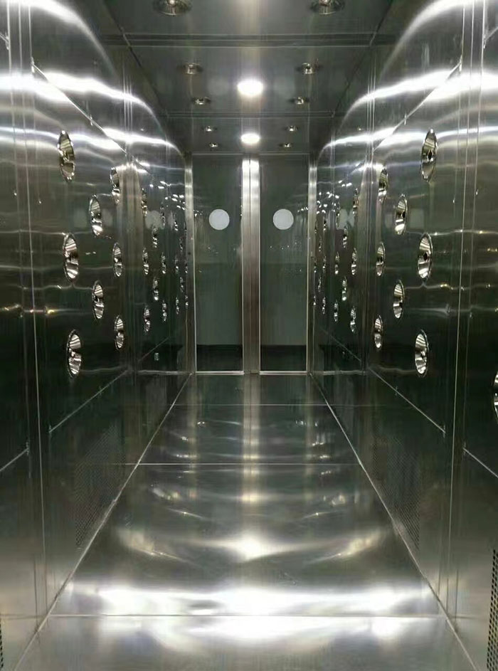 檢查風(fēng)淋室風(fēng)機(jī)是否正常工作，是否有異物堵塞。