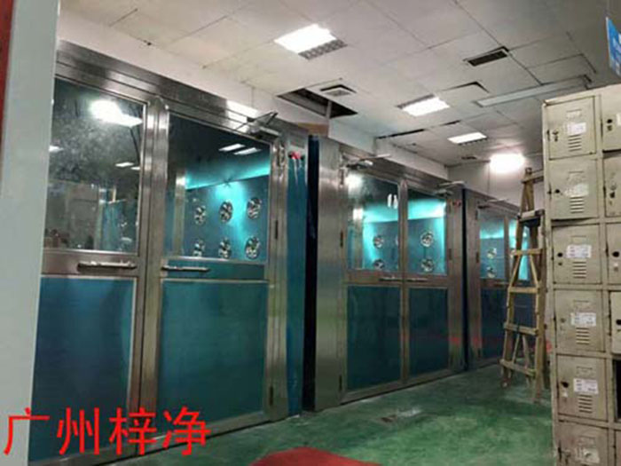 風淋室安裝現(xiàn)場實拍圖