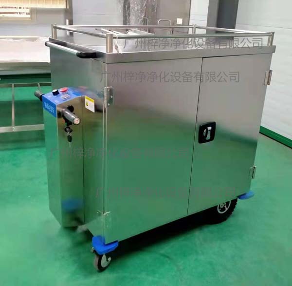 醫(yī)院醫(yī)療無菌物品回收車,下送車,密封車、電動運送車材質(zhì)說明